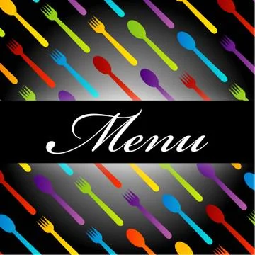 Restaurant menu Stock Illustration