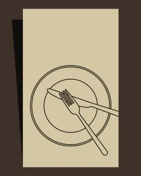 Restaurant menu Stock Illustration