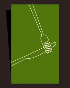 Restaurant menu Stock Illustration