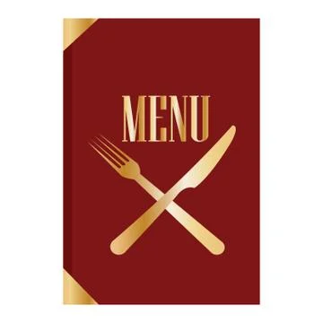 Restaurant menu illustration Stock Illustration