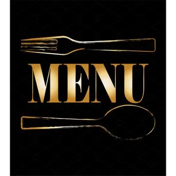 Restaurant menu illustration Stock Illustration