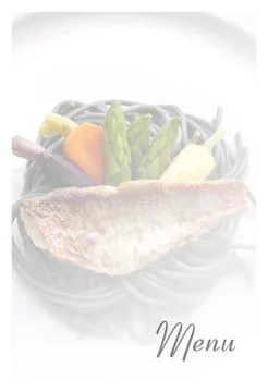 Restaurant menu Stock Photos