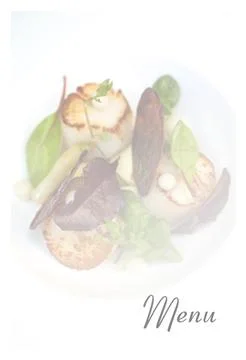 Restaurant menu Stock Photos