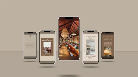 Restaurant Menu Stories Stock After Effects