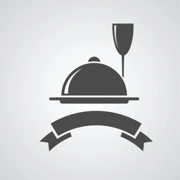 Restaurant menu symbol Stock Illustration