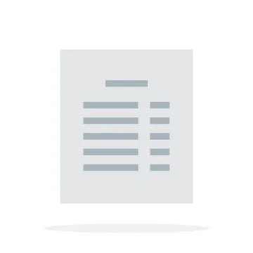 Restaurant menu vector flat material design isolated object on white background. Stock Illustration