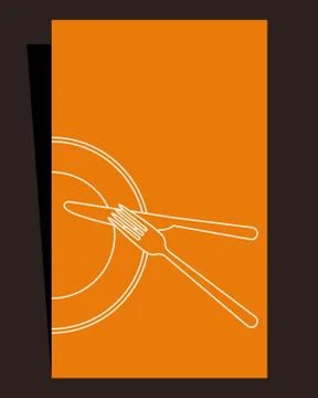 Restaurant menu. Vector illustartion Stock Illustration