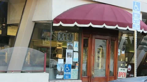 Restaurant Open Video stock 20445325