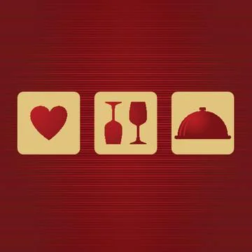 Restaurant or wine bar menu design. Seamless vector illustration Stock Illustration