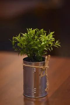 Restaurant ornament table Stock Photos
