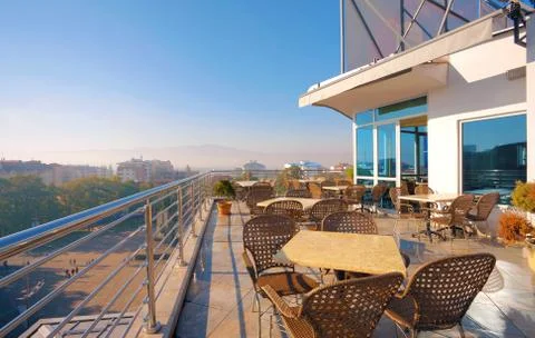 Restaurant outdoor 스톡 사진