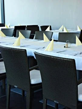 In the restaurant Stock Photos