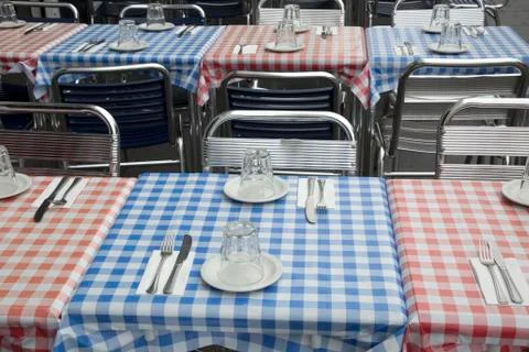 Restaurant Place Setting Stock Photos