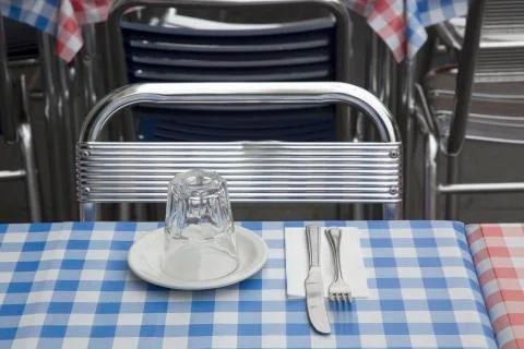 Restaurant Place Setting Stock Photos