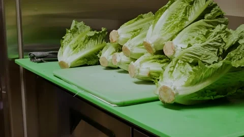 Restaurant Prep Work Stock Footage 155201489