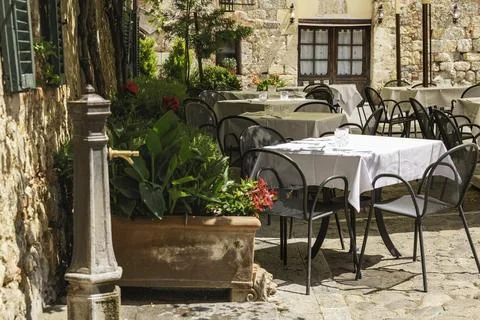 The Restaurant Is Ready For Being Opened Stock Photos