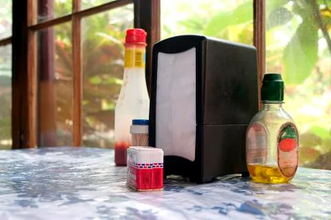 Restaurant scene Stock Photos