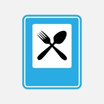 Restaurant Sign Stock Illustration