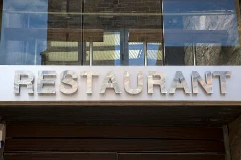 Restaurant Sign Stock Photos