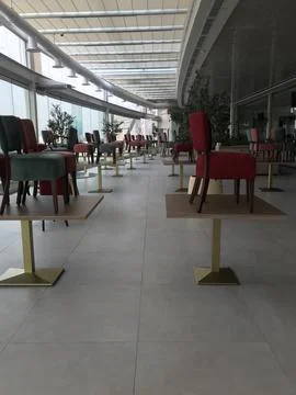 The restaurant view Stock Photos