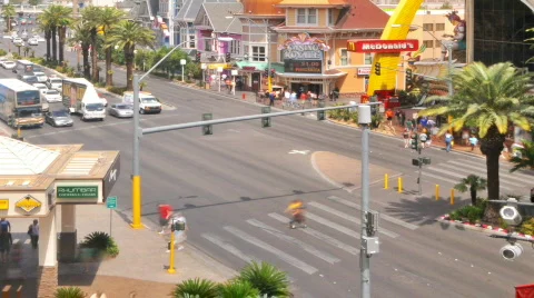 Restaurant View Time Lapse Cropped Stock Footage 401609