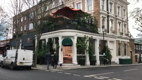 Restaurant where Rita Ora held 30th birthday party Stock Footage 148547352