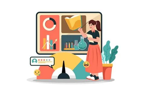 Restaurantleiter, der das Feedback seiner Kunden nutzt, um Speisekarte und... Stock Photos
