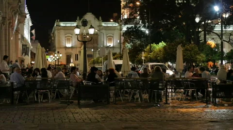Restaurants in Salta Stock-Footage 876143