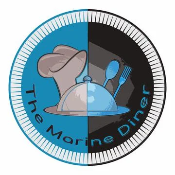 Restaurent logo image Stock Illustration