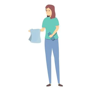 Resting athlete icon cartoon vector. Woman gym Stock Illustration