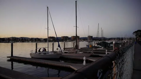 Resting Boats.mp4 Stock Footage 944480