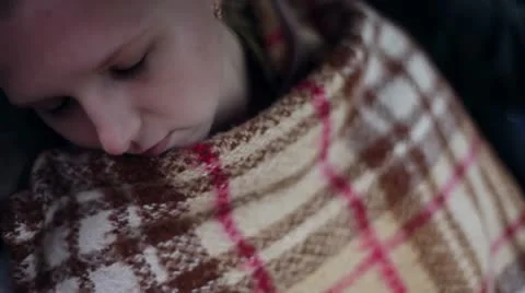 Resting in car Stock Footage 12292743