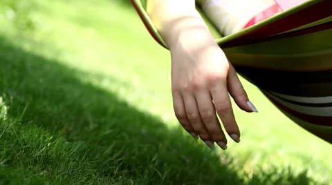 Resting in hammock Stock-Footage 39933171