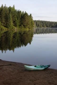 Resting kayak Stock Photos