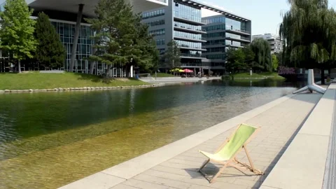 Resting place for office workers. 動画素材 137751597