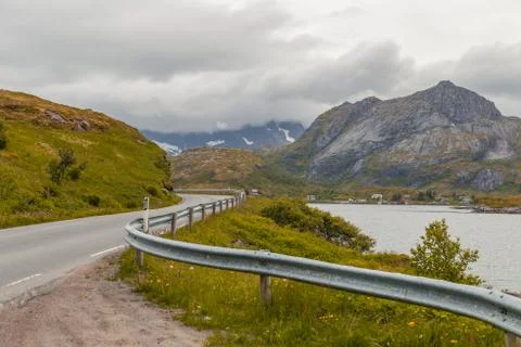 Resting at the side of the road Stock Photos