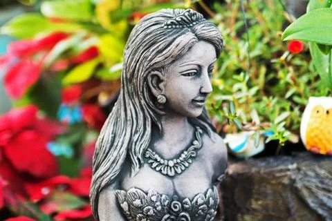 Resting statue Stock Photos