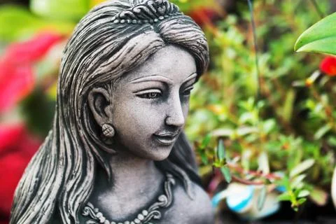 Resting statue Stock Photos