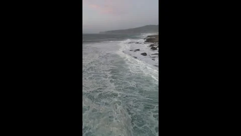 The restless Atlantic Ocean Stock Footage 299141662