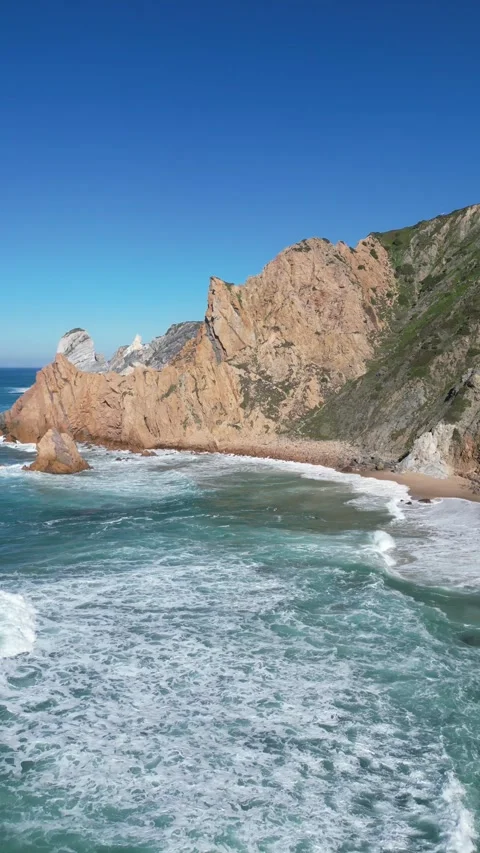 The restless Atlantic Ocean Stock Footage 299145520