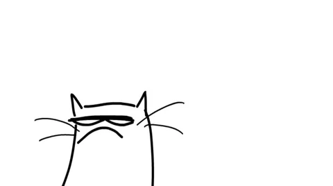 Restless cat meowing. Stock Footage 58756261