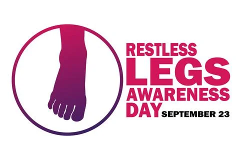 Restless Legs Awareness Day Vector illustration 스톡 일러스트