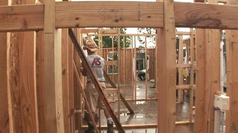 Restoration after Katrina Stock Footage 593631