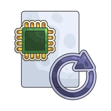 Restore illustration イラスト素材