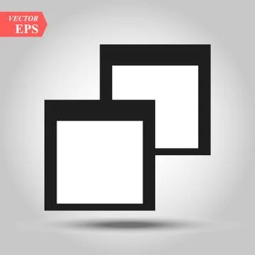 Restore window icon. Screen mini line, icon, background and graphic. The icon イラスト素材