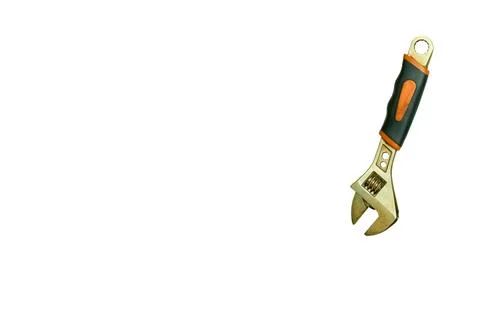 Restore to working.Adjustable wrench ready top work Stock Illustration