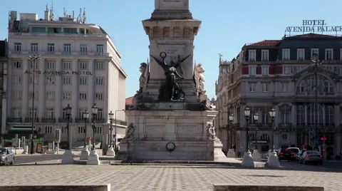 Restorer's Square Stock Footage 56224615