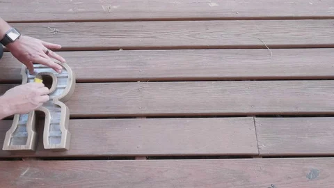 Restoring the Letter R Stock Footage 80168695