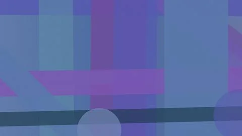 A restrained grid of translucent rectangles and bands in blue, indigo, and .. イラスト素材