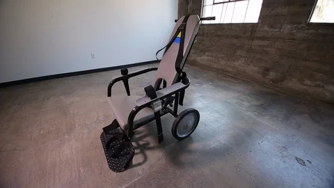 Restraint Chair Stock Footage 92742365